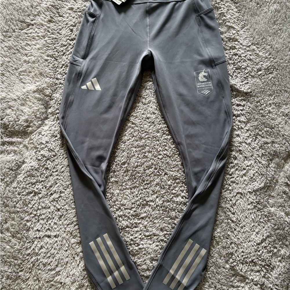 Adidas Charcoal Performance Leggings